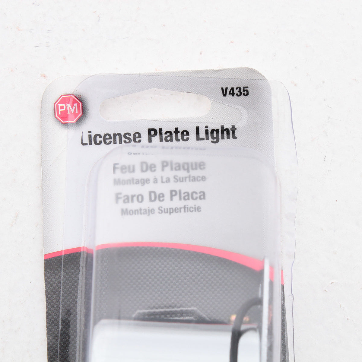 Peterson V435 License Plate Light Clear Chrome 2.75" x 1.5" x 2" Deep
