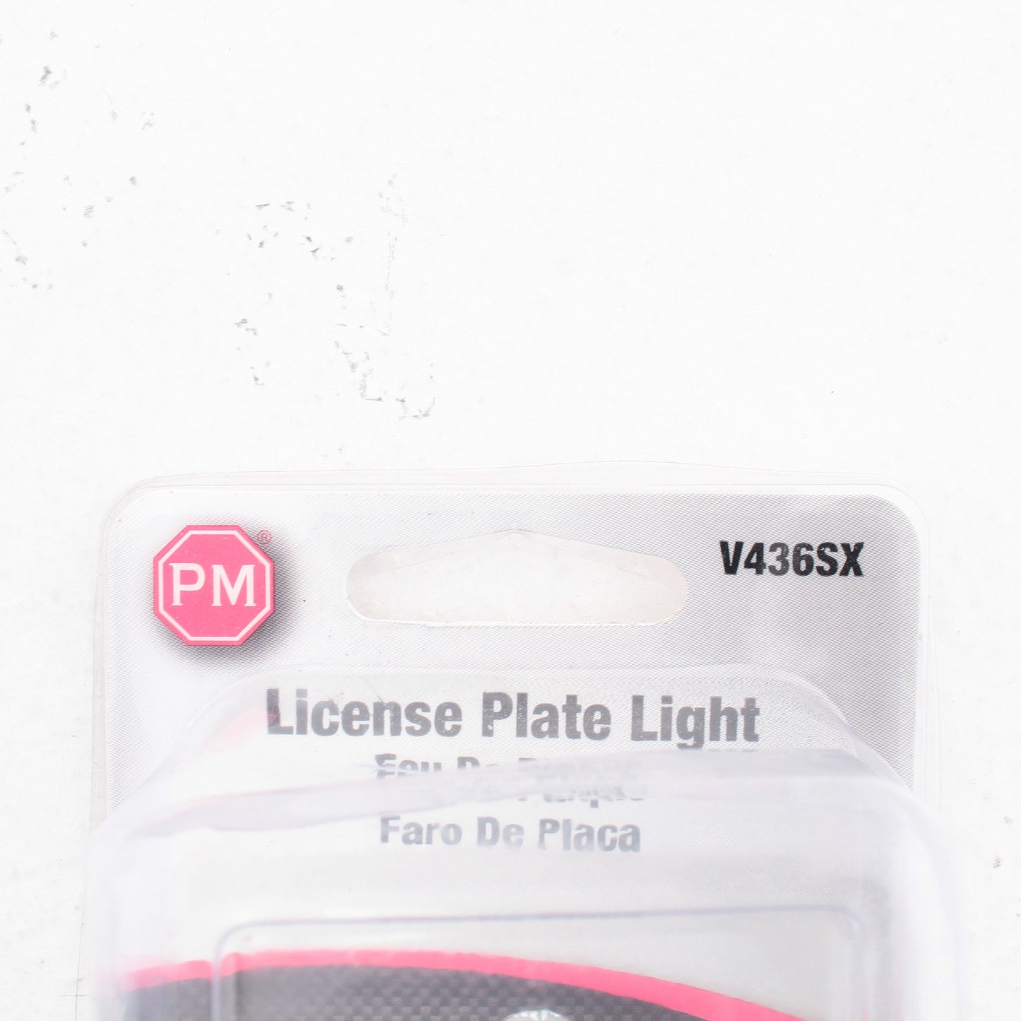 Peterson V436SX Clear License Plate Light Chrome Arm Stud Mount
