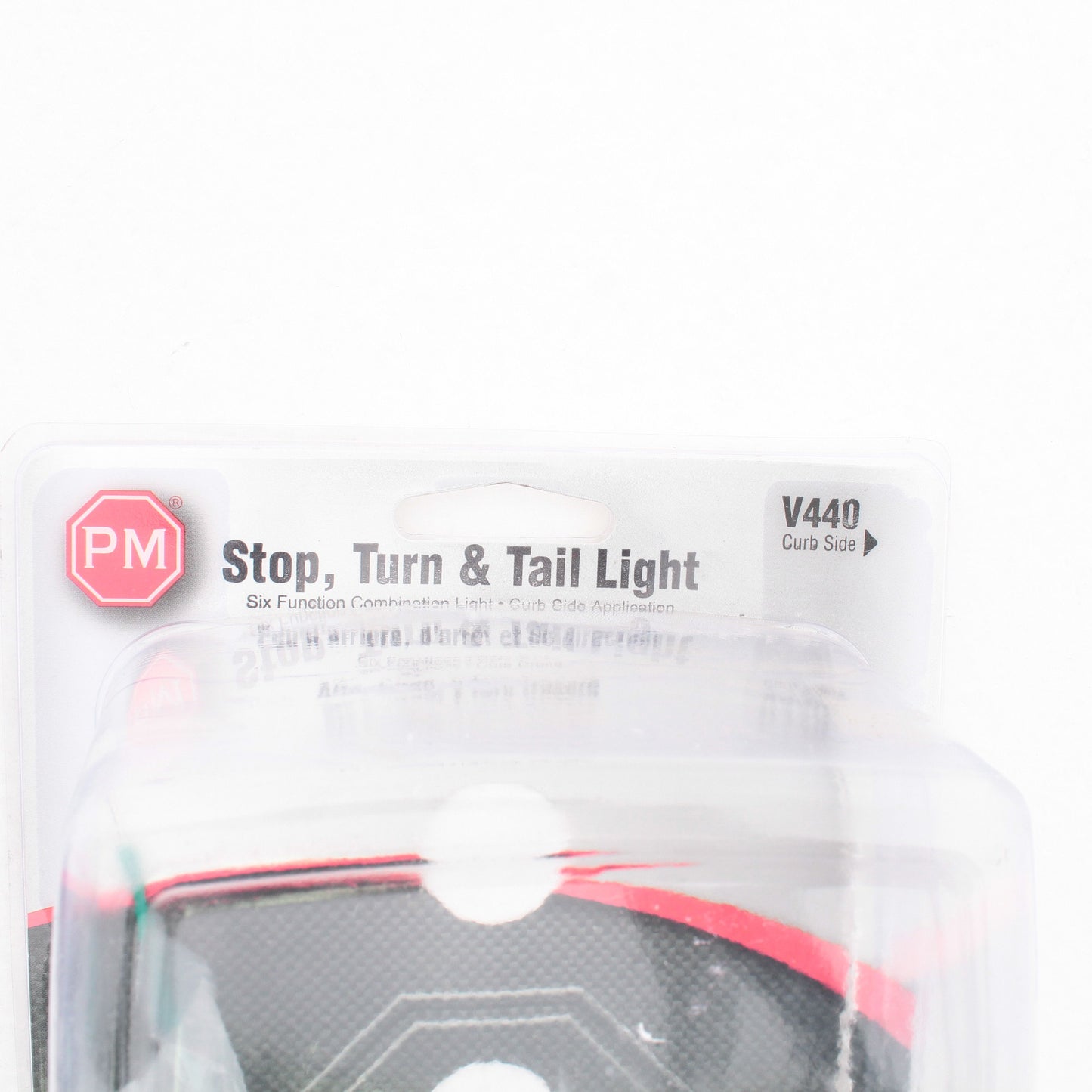 Peterson V440L Red Combination Stop Turn Tail Light No License Light 4.5"x5"