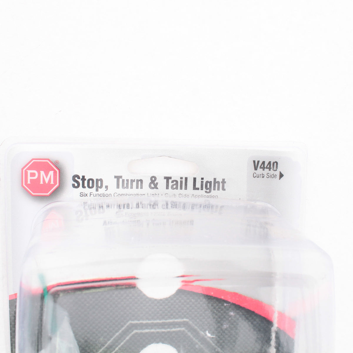 Peterson V440L Red Combination Stop Turn Tail Light No License Light 4.5"x5"