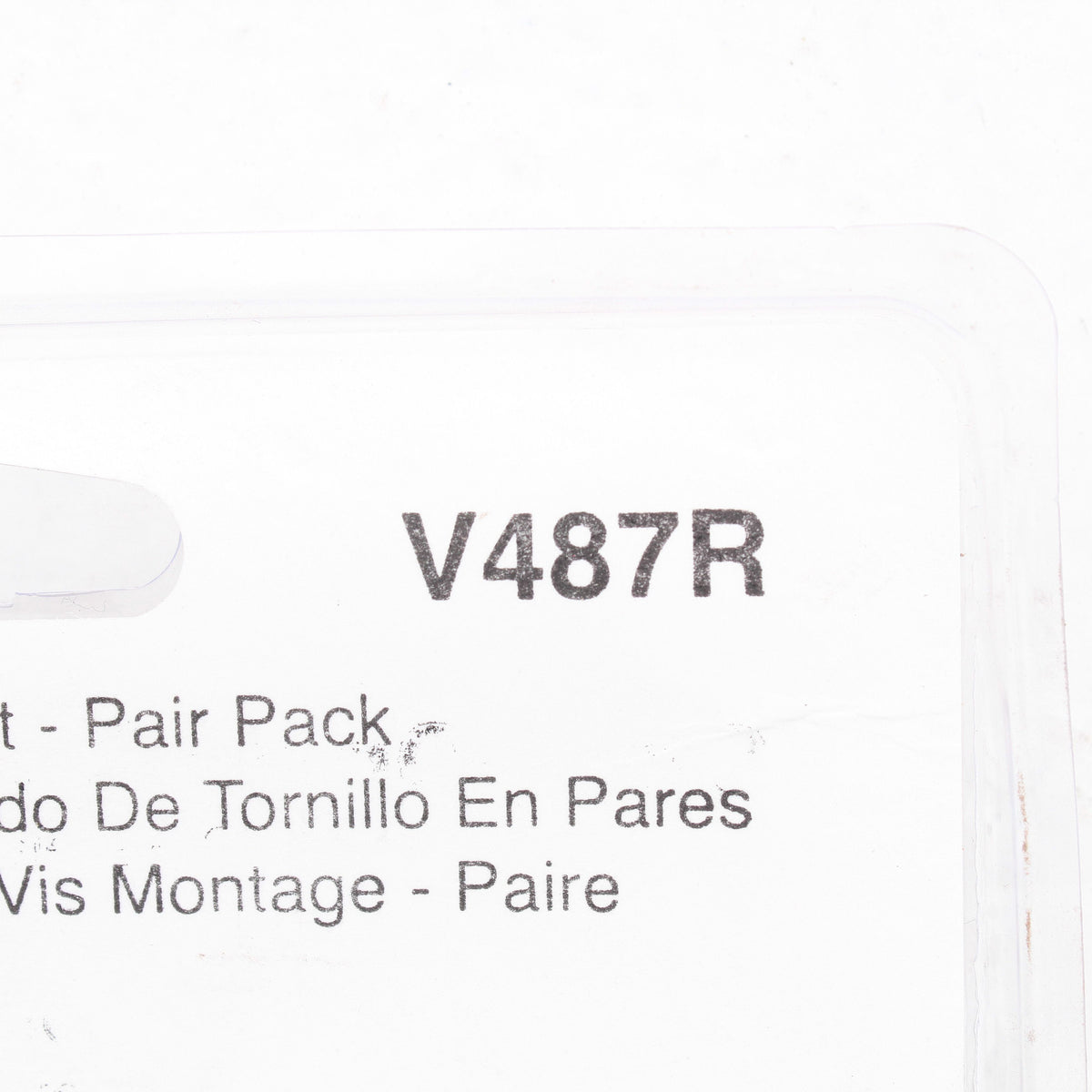 Peterson V487R Red Reflector 4.375" x 1.125" Compact Rectangle w/ Adhesive