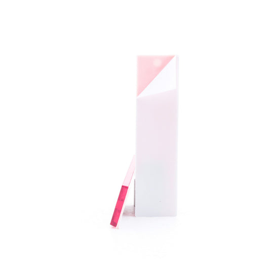 Peterson V487R Red Reflector 4.375" x 1.125" Compact Rectangle w/ Adhesive