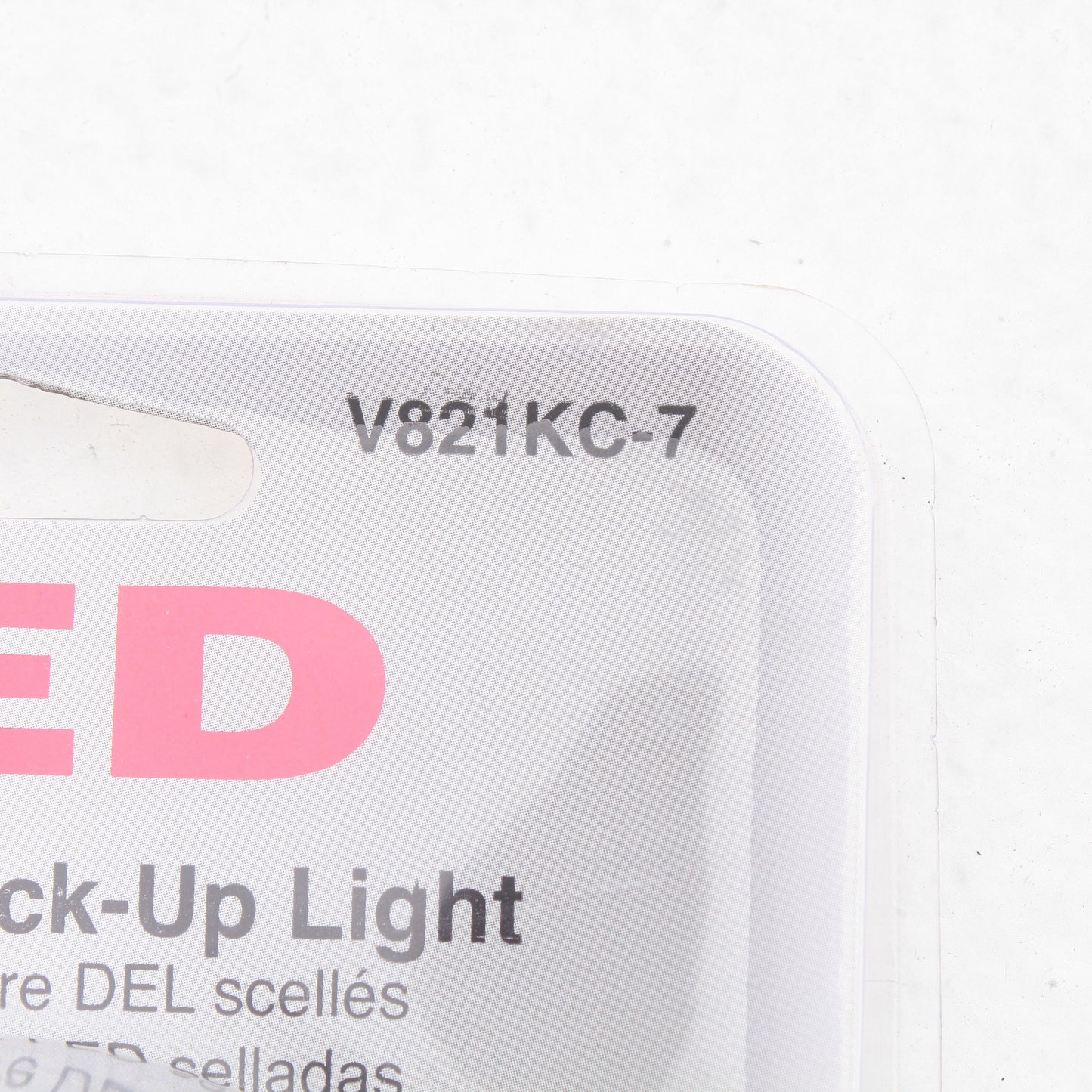 Peterson V821KC-7 Oval Clear White 6.5" LED Back-Up Light Trailer Wagon