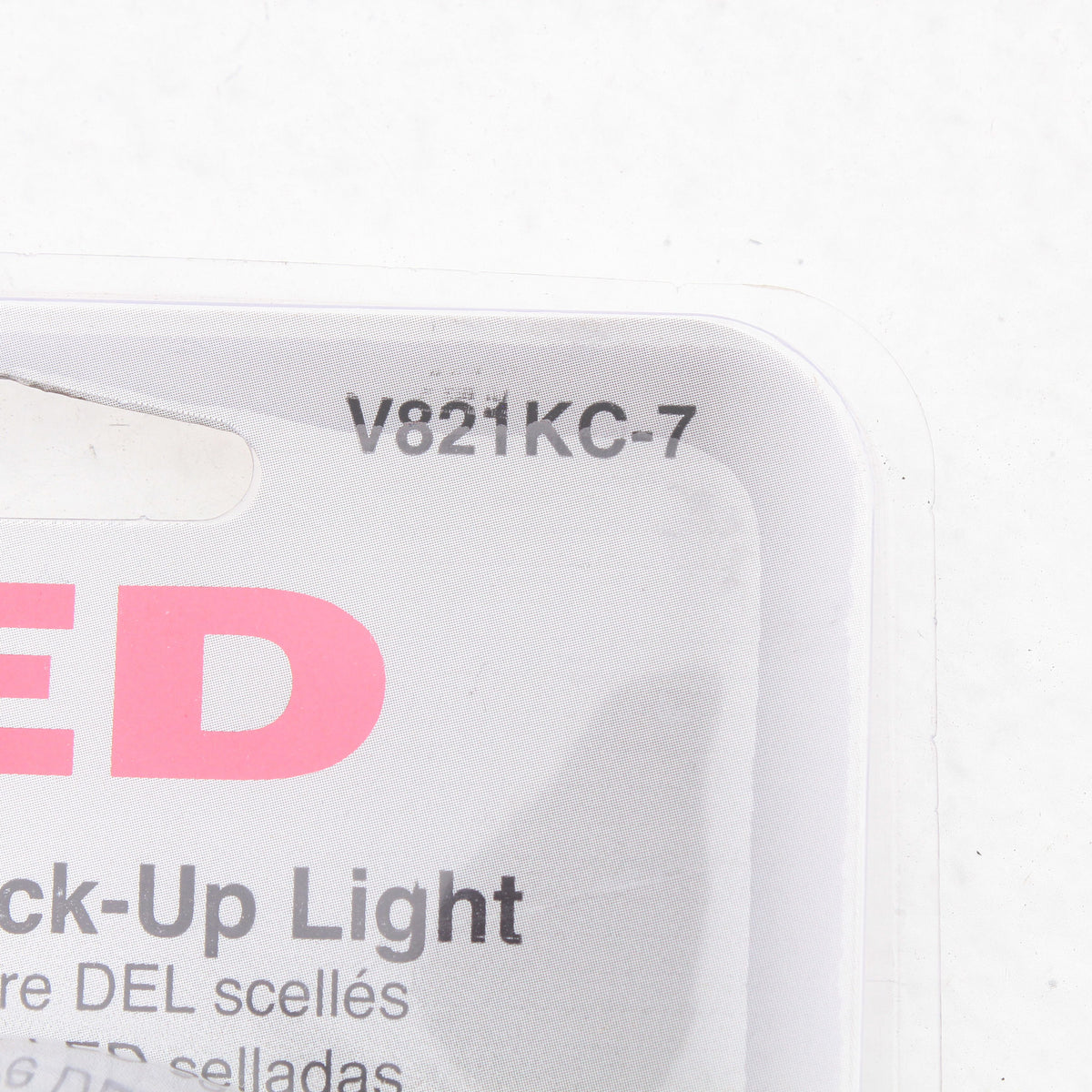 Peterson V821KC-7 Oval Clear White 6.5" LED Back-Up Light Trailer Wagon
