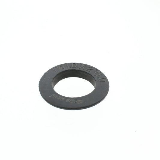 PlumBest Jones Stephens 1.25" Black Mack Rubber Washer for Brass Pop-Up Assembly