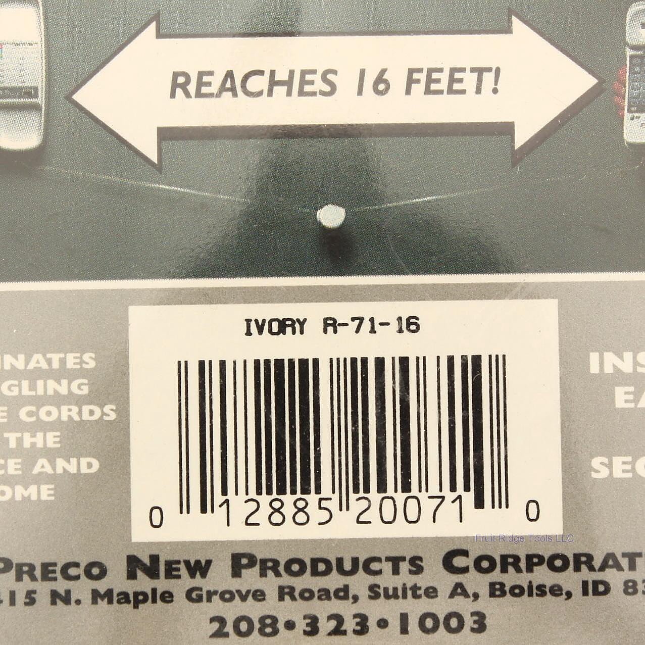 Preco Cord-Minder Retracting Telephone Cord R-71-16-I