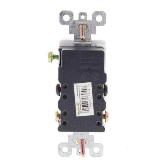 Preferred Industries WH4250-WHT 4-Way White Rocker Decorator Light Switch 20A