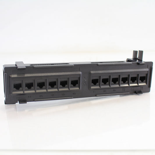 Platinum Tools 660-12C6 12 Port Cat6 Non-Shielded Patch Panel