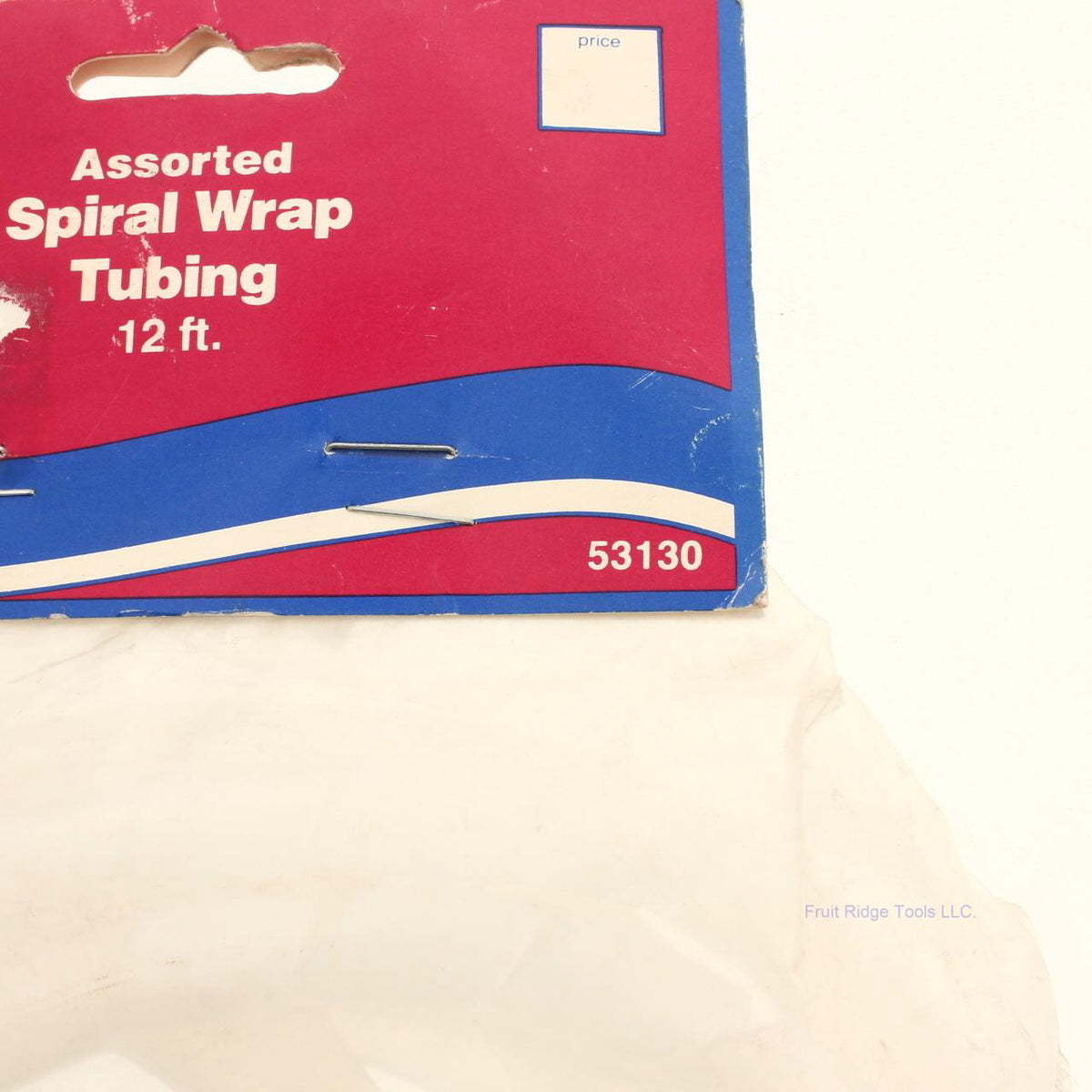 Assorted 5313 12ft Dual Nylon Spiral Wrap Tubing 6ft 1/4" & 6' 1/2" Diameter