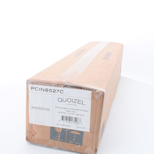 Quoizel Lighting Polished Chrome Finish 16W LED 27" Bath Light PCIN8527C