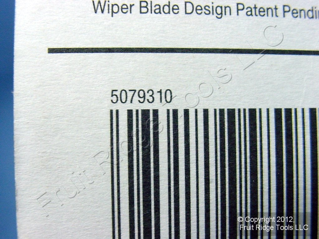 6 Rain-X 5079310 Heavy Duty Commercial Vehicle Windshield Wiper Blades 19"