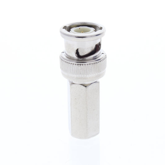 RadioShack 278-104 Silver Solderless UG-88 Male BNC Plug for RG59