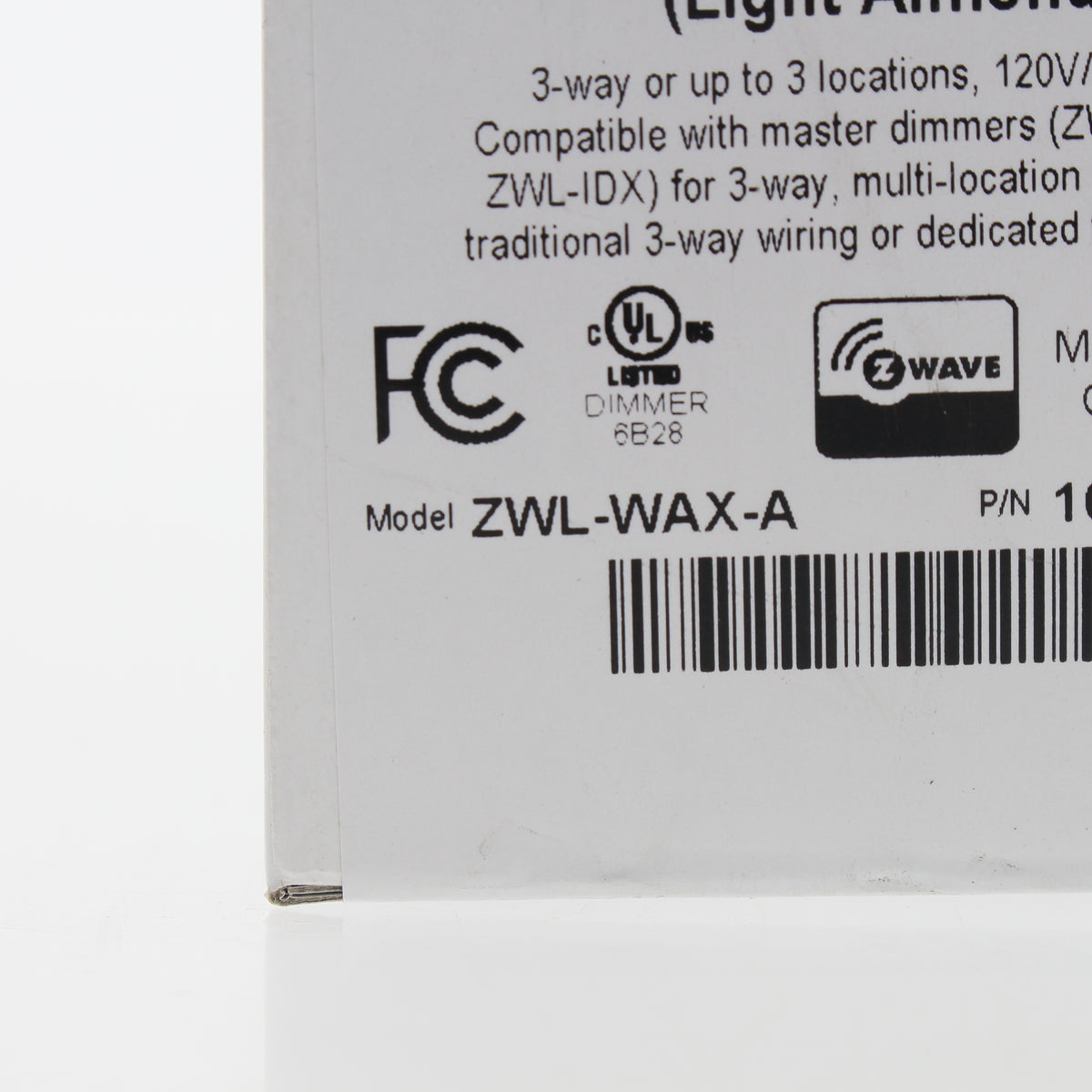 Cooper Aspire RTI RF9542-DLA Lt Almond Z-Wave Accessory Control Device 1P/3Way