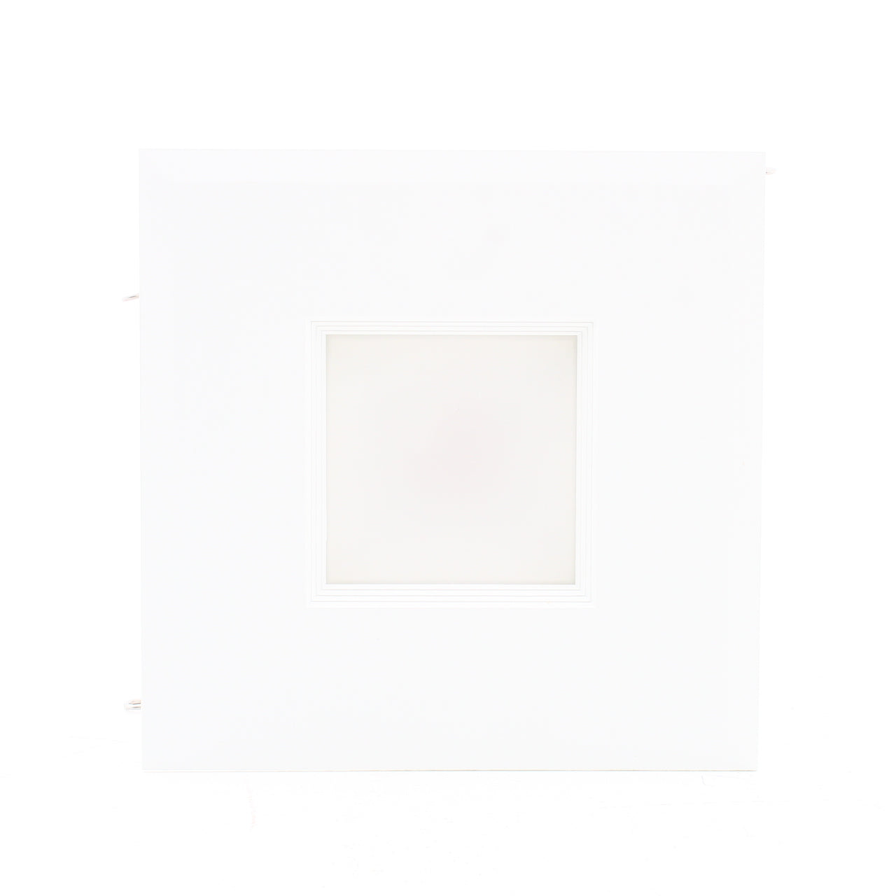 Satco S29770 White 15W LED Recesed Retrofit 5-6" Downlight Square Dimmable 2700K