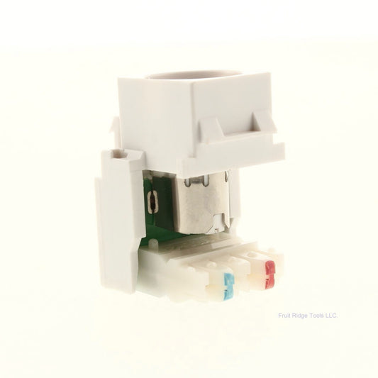 Signa Max CMK-110RCAW-WH White Adapter RCA to 110 Module