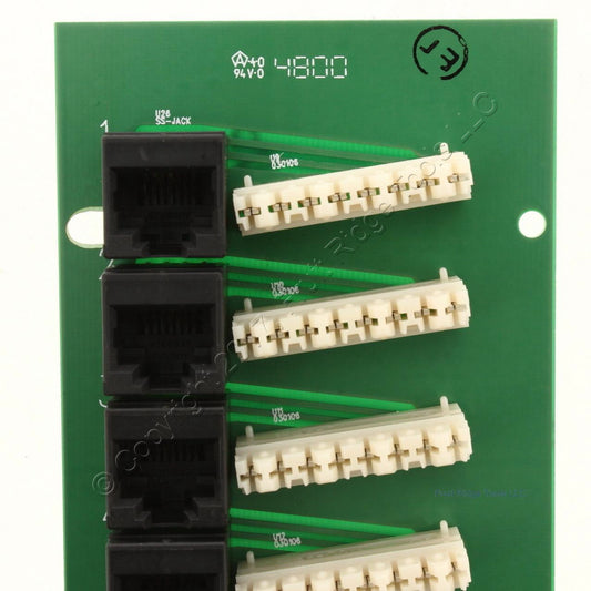 Suttle RG-D1-6 6-Port Cat5e Board 110IDC Termination Data Distribution
