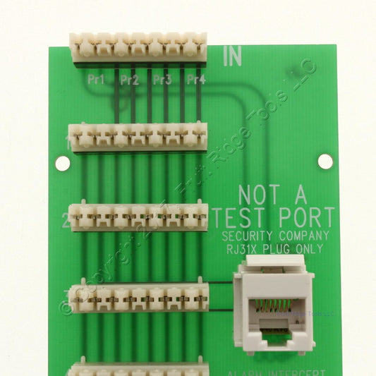 Suttle RG-V1A-8 4 Pair 110 IDC 8 Port Voice Distribution Module RJ31X Alarm Jack