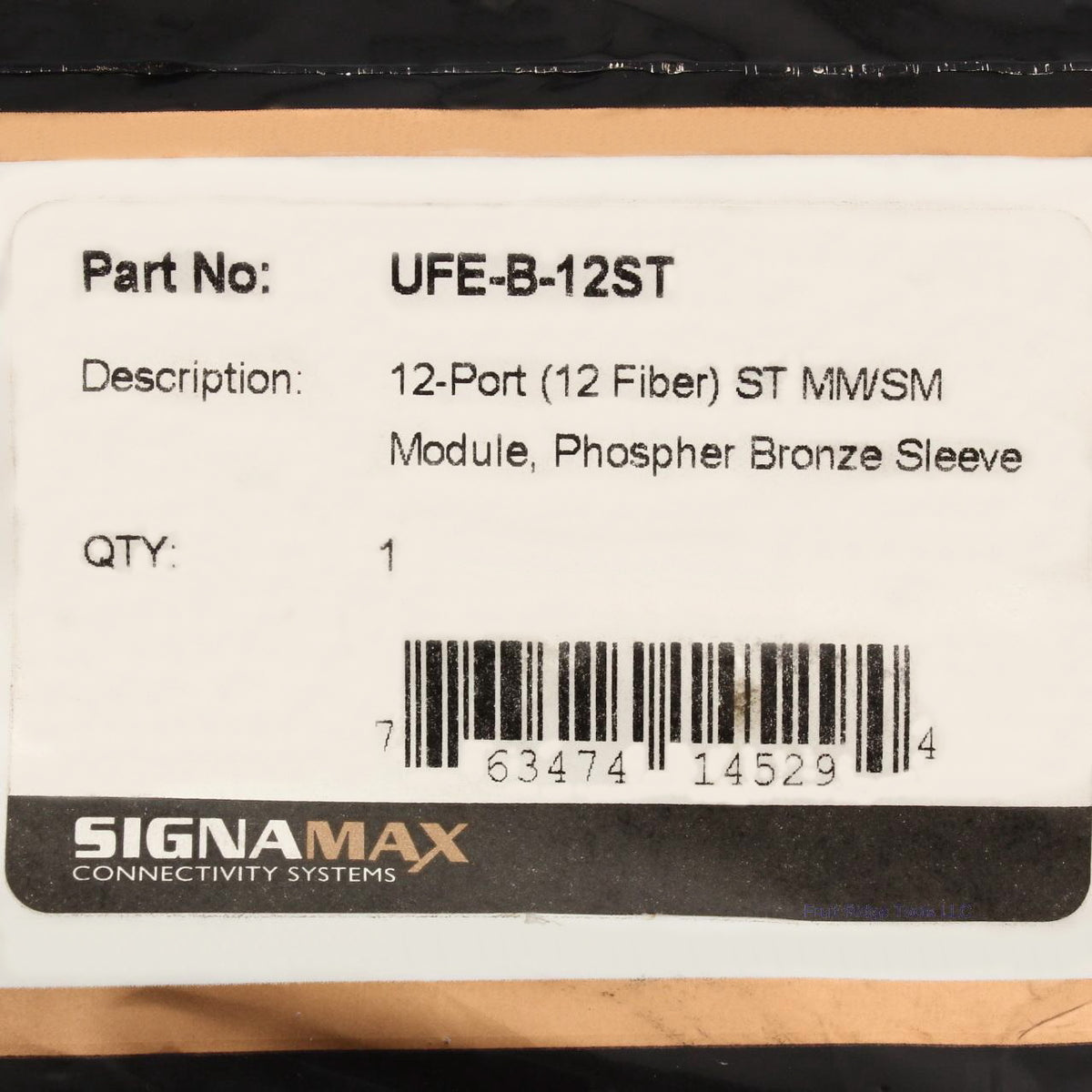 SignaMax UFE-B-12ST 12-Port (12 FIber) ST Bronze Sleeve Module