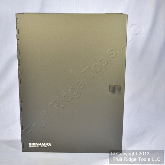 Signamax Black Fiber Optic 4-Module Wall Mount Enclosure w/ Access Door WFE4-B