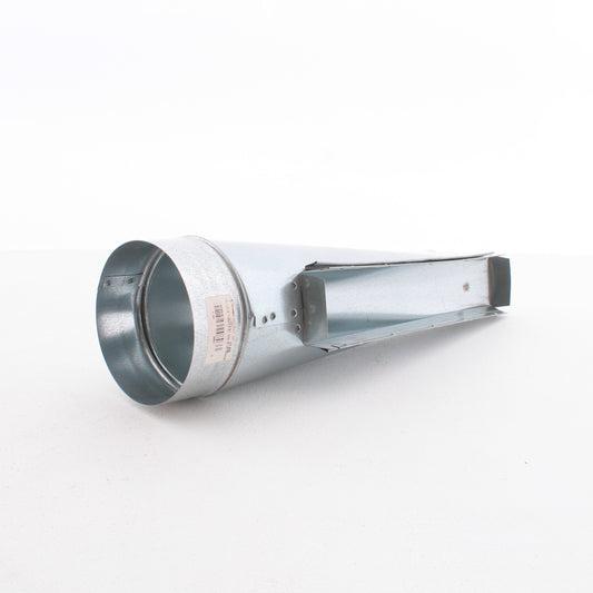 Snappy 17-225 Center End Stack Boot 2-1/4x12x12.5 Galvanized Steel Duct Fitting