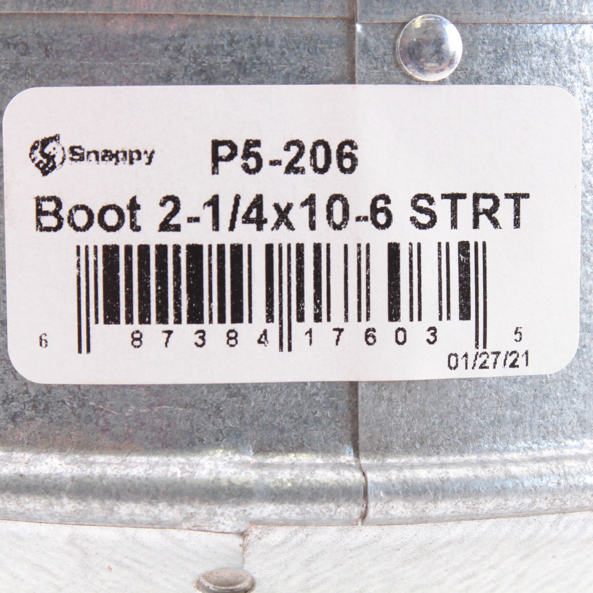Snappy P5-206 Boot 2-1/4 x 10-6 Strt