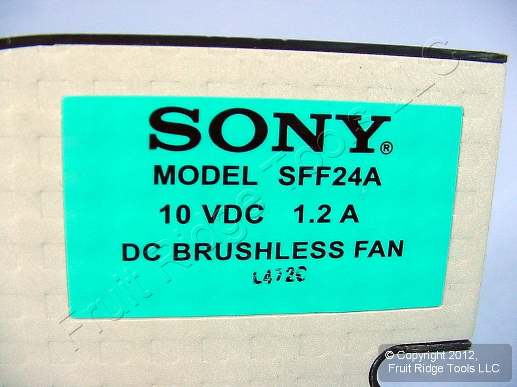 Sony SFF24A Brushless Cooling Fan for SXRD 1080p Rear Projection HDTV KDS Models