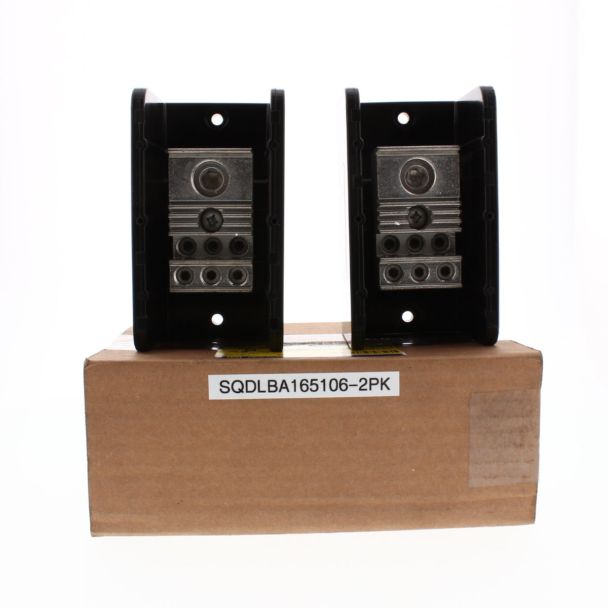 2 Square D Power Distribution Blocks 600V 310A LBA165106