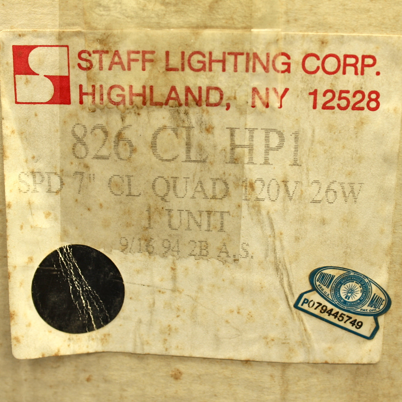 Staff SPD Recessed Lighting Fixture 7" CL Quad 120V 26W