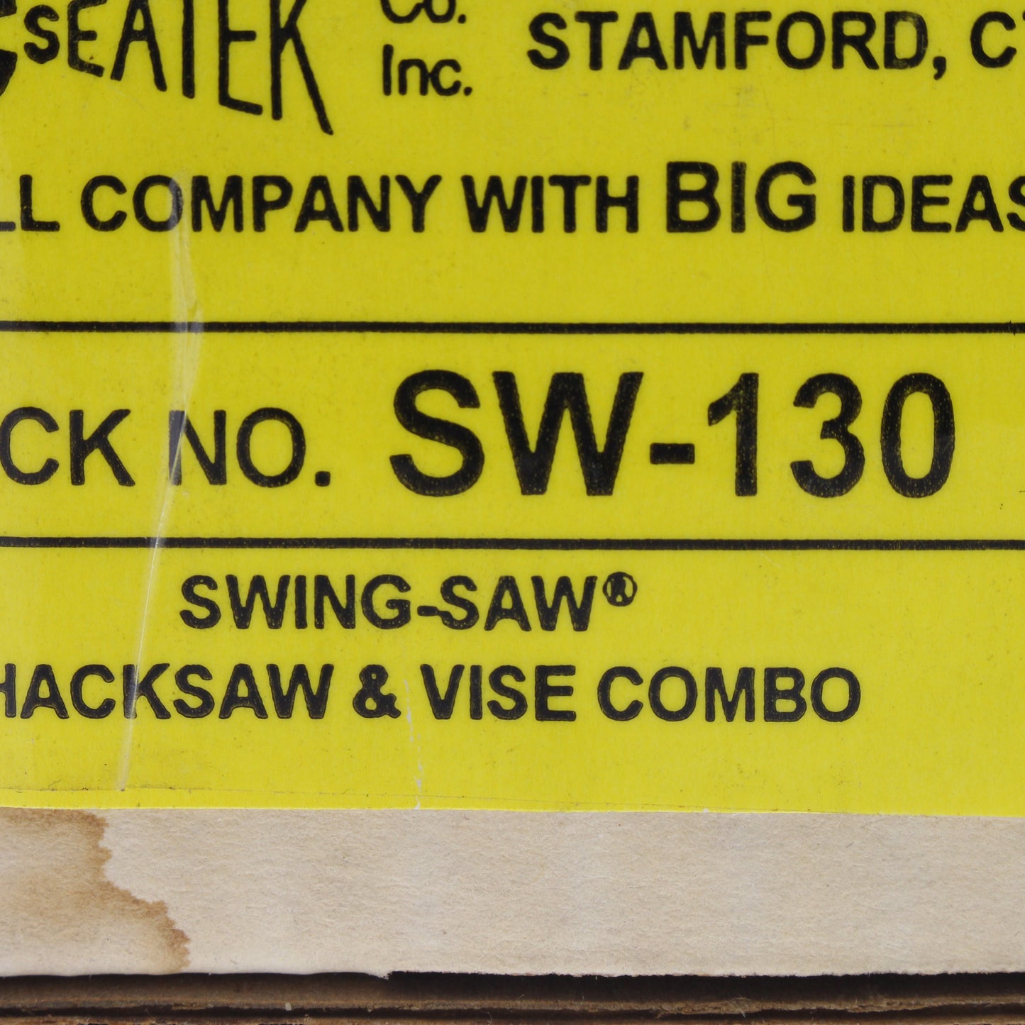 Sea Tek Swing Saw SW-130 Portable Hacksaw and Vise Combo