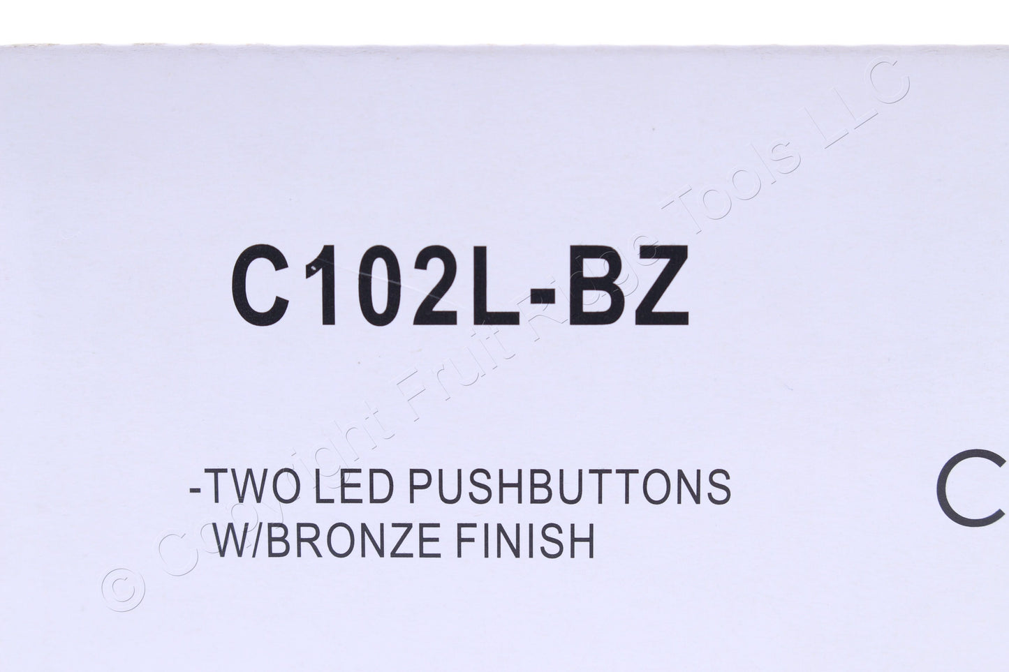 Teiber Bronze 2-Light Push Button Door Chime C102L-BZ