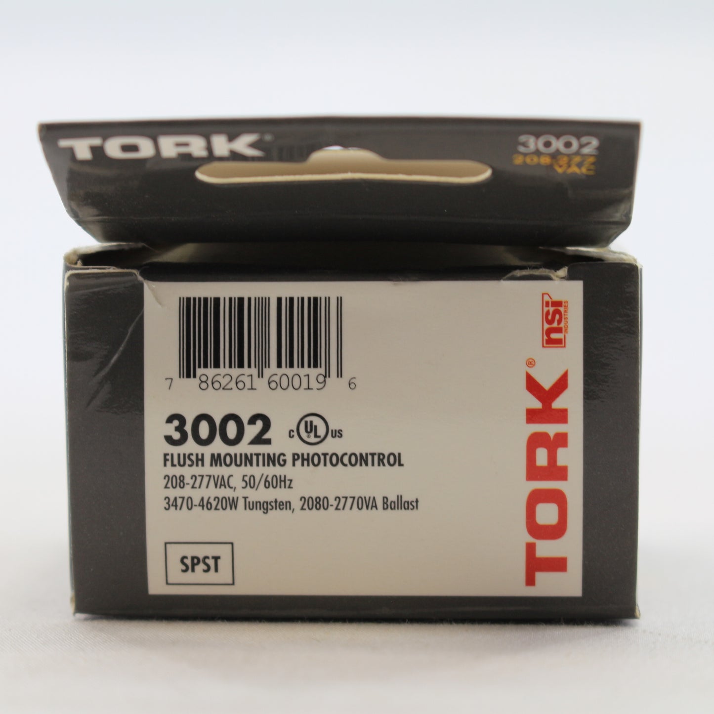 Tork 3002 Photo Control Flush Mounting Mechanism with Gasket 208-277V