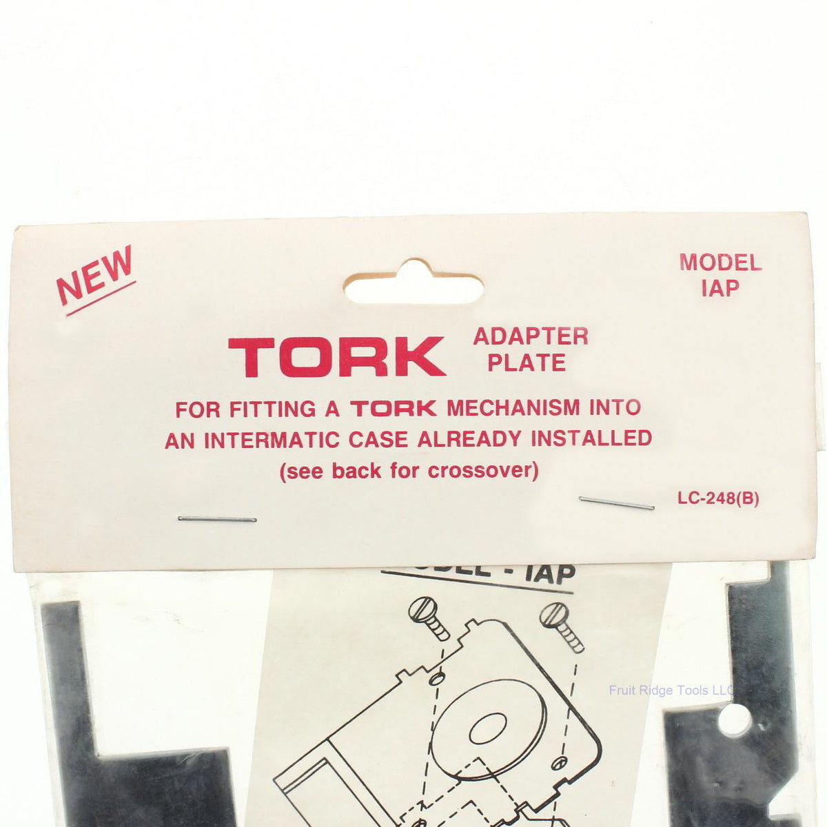Tork Intermatic Adapter Mounting Plate Bracket Grounding for Existing Cases IAP