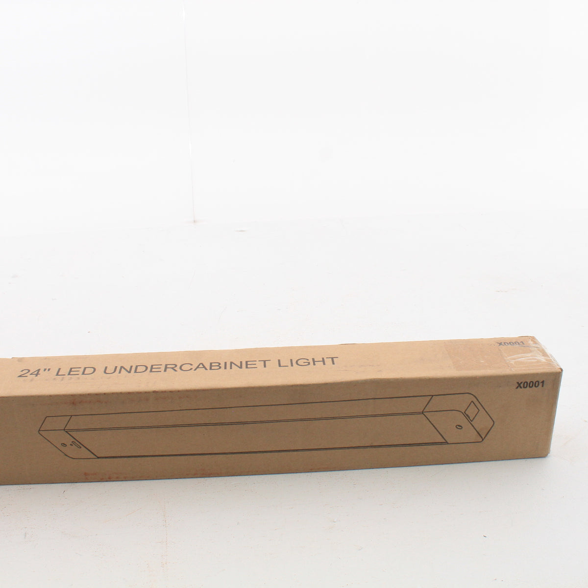Vaxcel Lighting X0001 White 24" LED Motion Instalux Under Cabinet Light Bar 9W