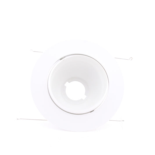 VuLite V2030-WH 5" White Adjustable Round Eyeball PAR30 Trim for Recessed Light