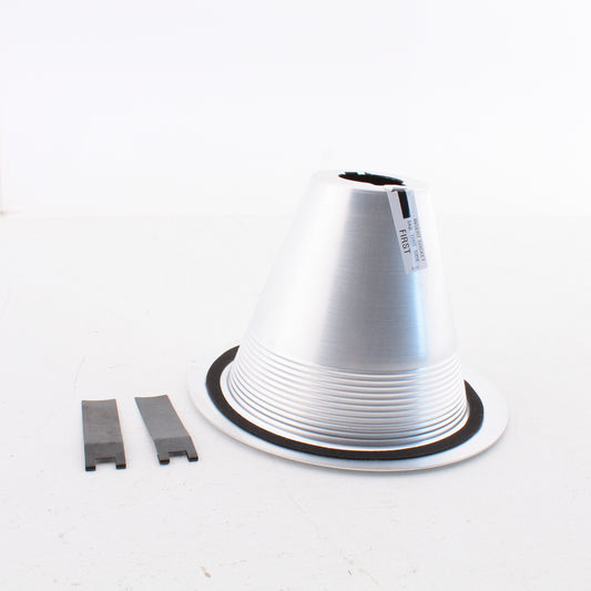 Juno VuLite V3034B-WH Round 6" Full Black Baffle White Trim for Recessed Light