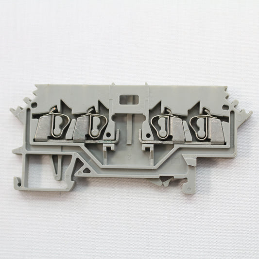 5 Wago Din Rail Mount Terminal Blocks 4-Position 28-14AWG 24A Clamp 280-626