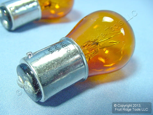 2 Wagner BP2057NA Amber Parking Lamp Turn Signal Light Bulbs 12V