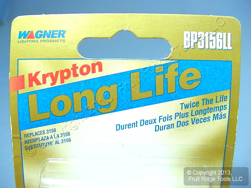2 Wagner BP3156LL Day Time Running Lamp Turn Signal Stop Auto Light Bulbs