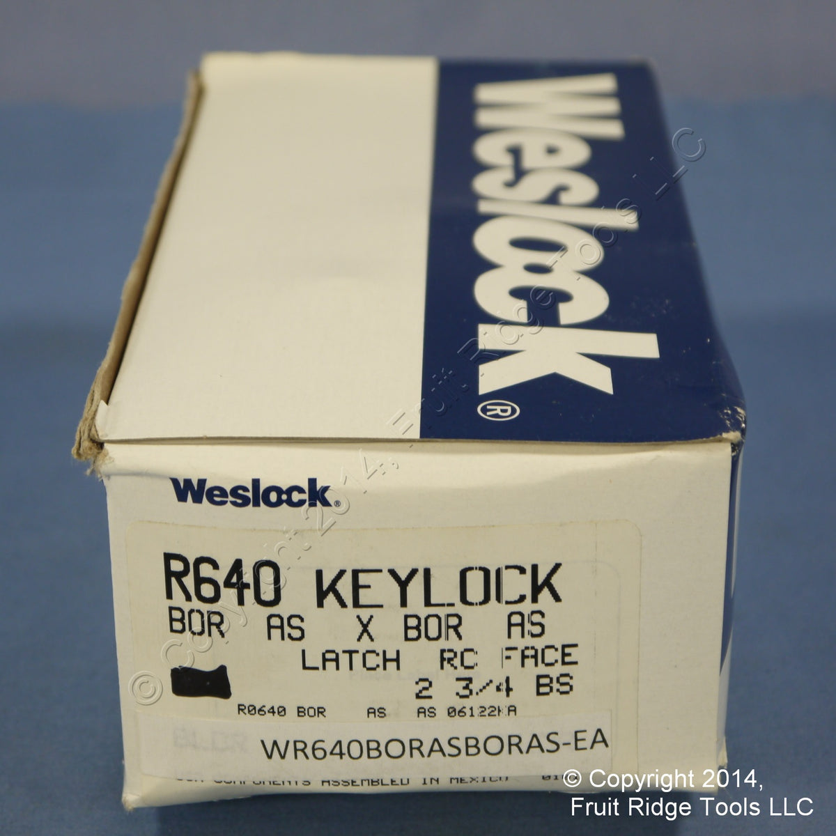 Right Weslock Traditonale Bordeau 640 Weathered Pewter Keylock Lever Handle