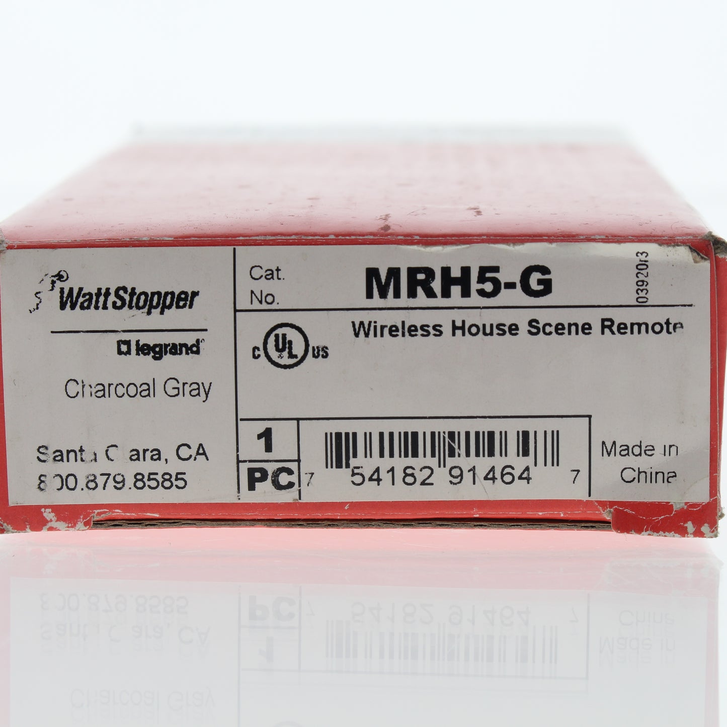 WattStopper MRH5-G Gray Charcoal Wireless House Scene Remote