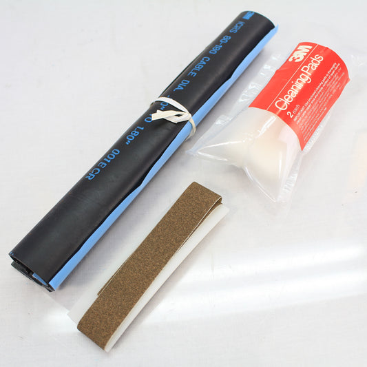 3M Heat Shrinkable Wraparound Cable RePair Sleeve 12" 0.8-1.8" Cable ICRS-80-180