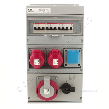 ABB Splashproof Combination Modular for 32A IP44 3P+N+E IEC 60309 MP32/SW1
