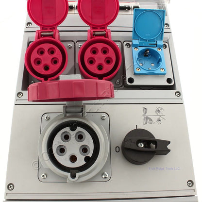ABB Splashproof Combination Modular for 32A IP44 3P+N+E IEC 60309 MP32/SW1