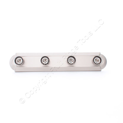 Craftmade 11024BN4 24" Racetrack Bathroom Vanity 4-Light Strip Brushed Nickel