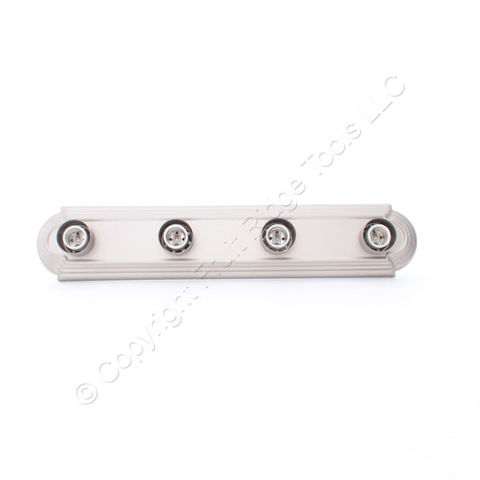 Craftmade 11024BN4 24" Racetrack Bathroom Vanity 4-Light Strip Brushed Nickel