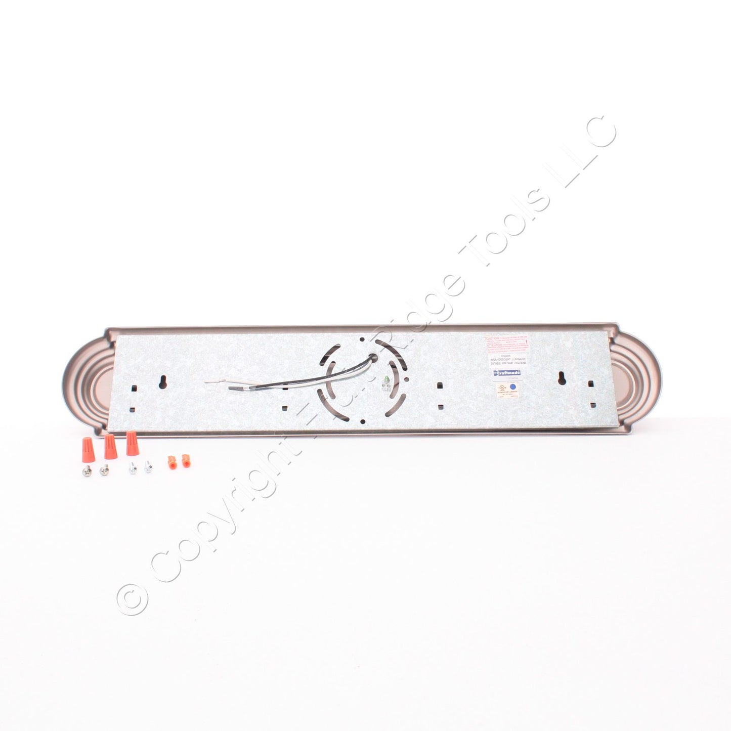 Craftmade 11024BN4 24" Racetrack Bathroom Vanity 4-Light Strip Brushed Nickel