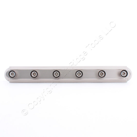 Craftmade 11036BN6 36" Racetrack Bathroom Vanity 6-Light Strip Brushed Nickel