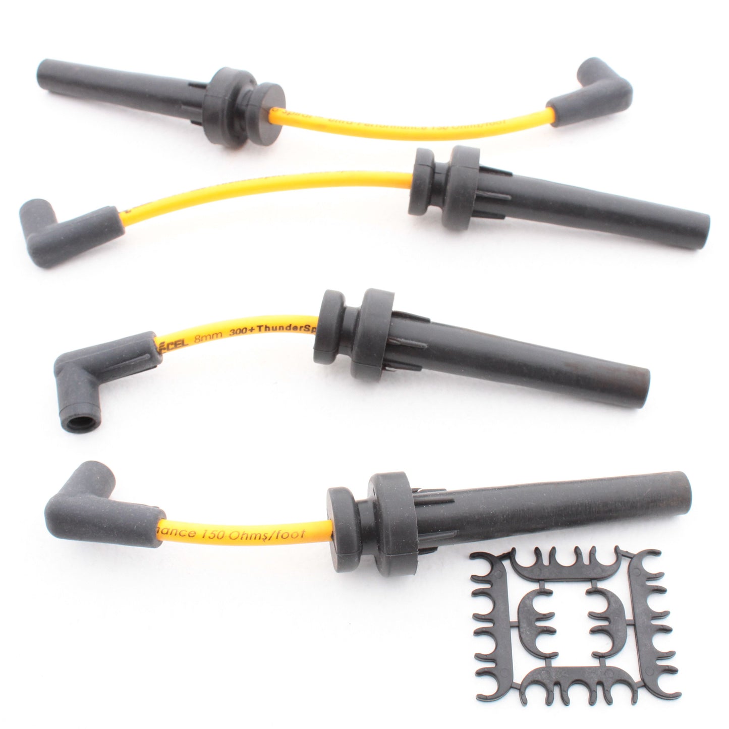 ACCEL 7961Y 300+ Yellow Thundersport Ferro-Spiral 8MM Spark Plug Ignition Wires