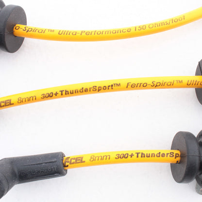 ACCEL 7961Y 300+ Yellow Thundersport Ferro-Spiral 8MM Spark Plug Ignition Wires