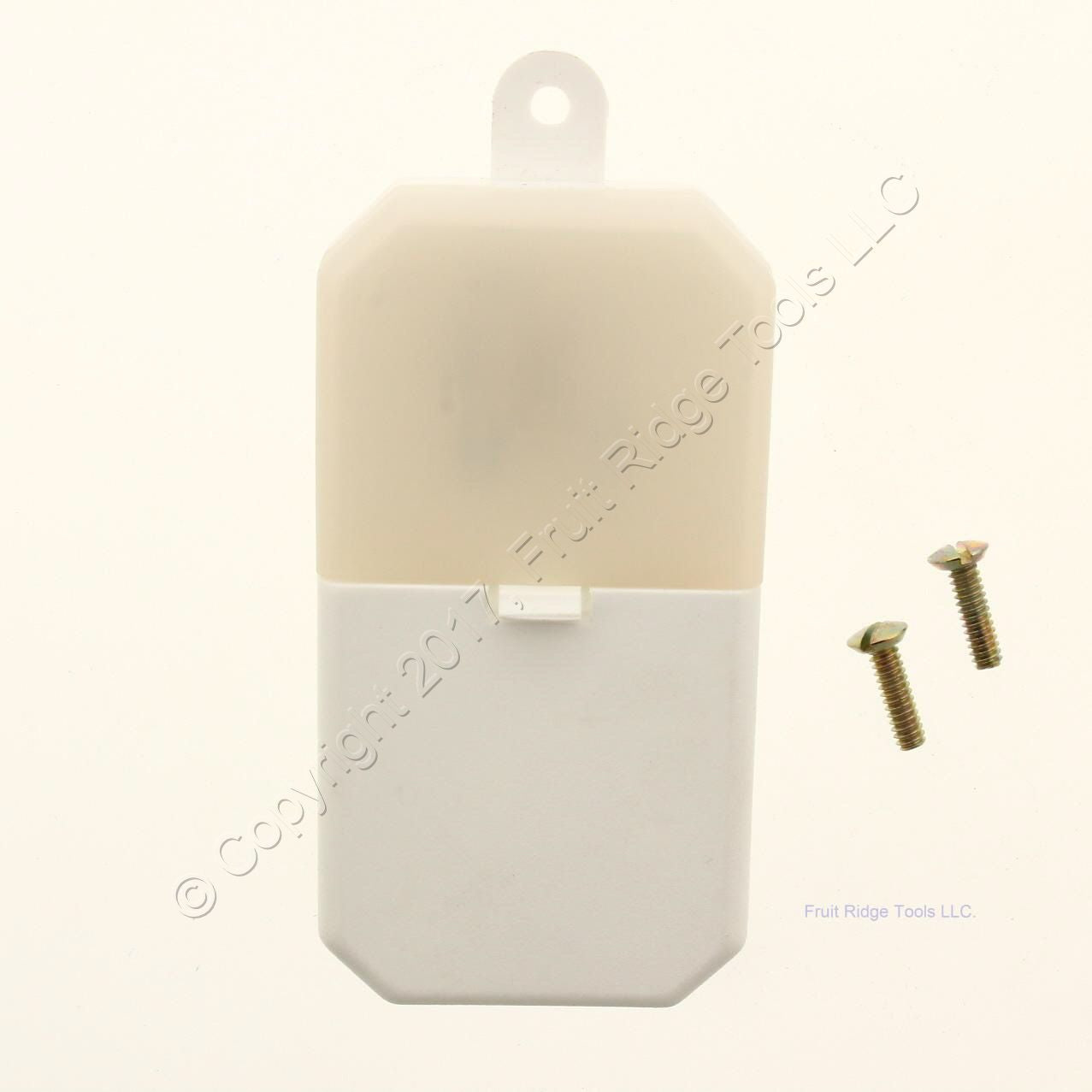 Ace White Outlet Cover Night Light 1/4 W 125V